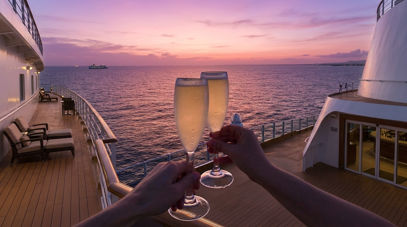 Luna de Miel en un crucero